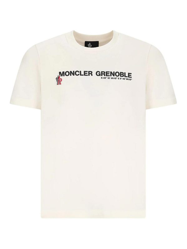 Moncler Grenoble T-Shirt - Blanc