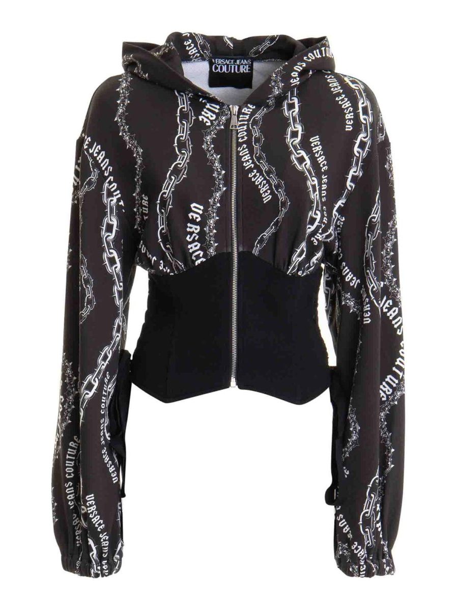 Versace Jeans Couture Pull Col Rond - Noir
