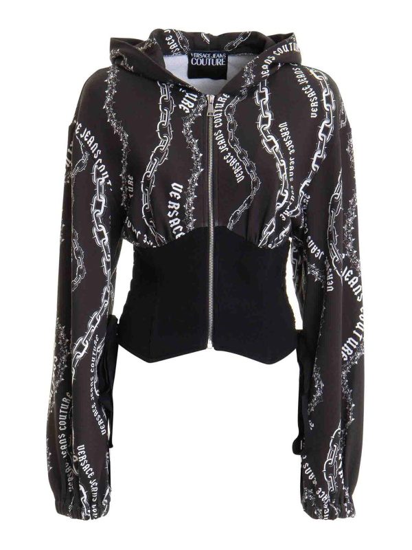Versace Jeans Couture Pull Col Rond - Noir