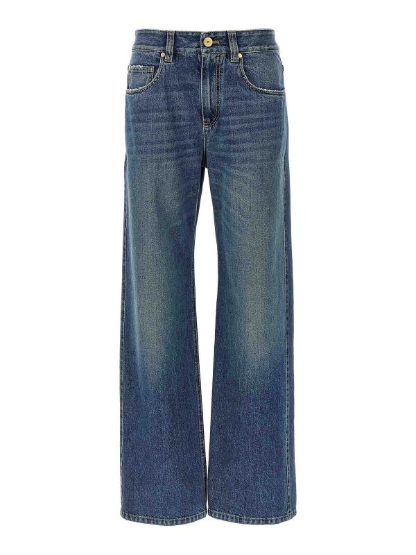 Brunello Cucinelli Jean Bootcut - Bleu