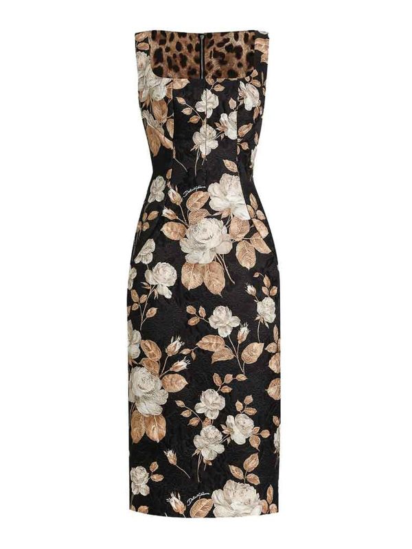Dolce & Gabbana Robe De Cocktail - Noir