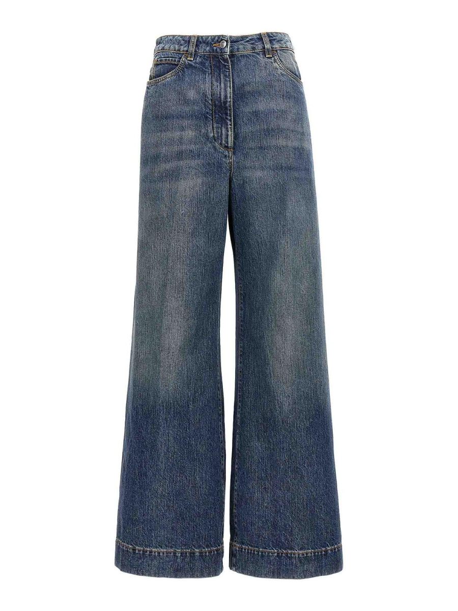 Etro Jean Bootcut - Bleu