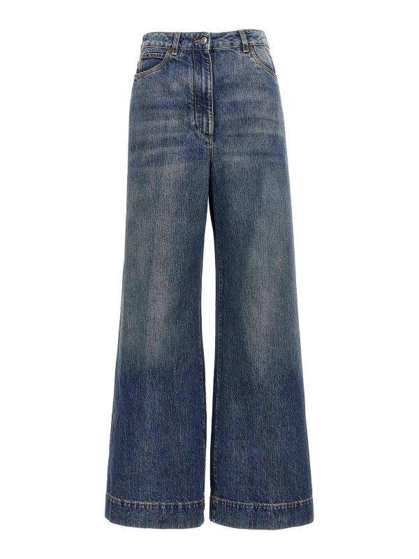 Etro Jean Bootcut - Bleu
