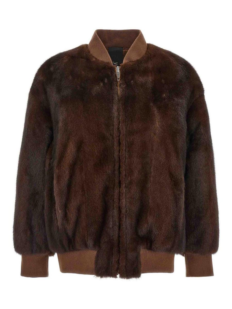 Blancha Bomber - Marron