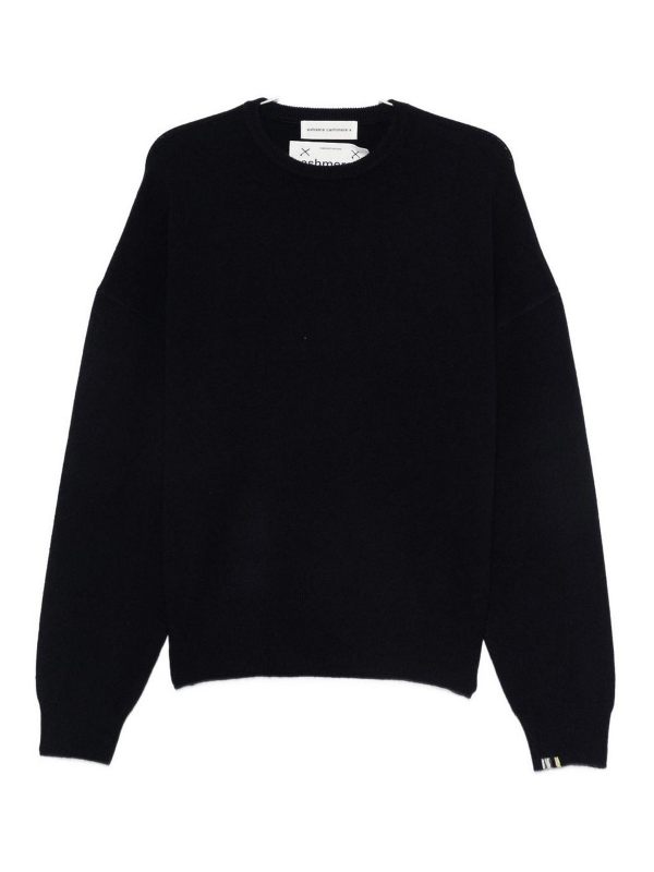 Extreme Cashmere Pull Col Rond - Bleu