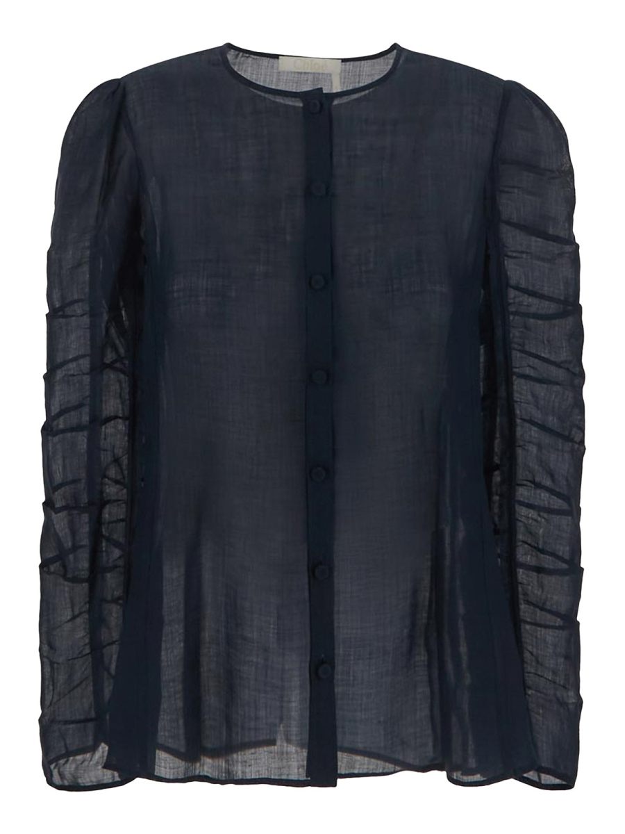 Chloe' Chemise - Bleu
