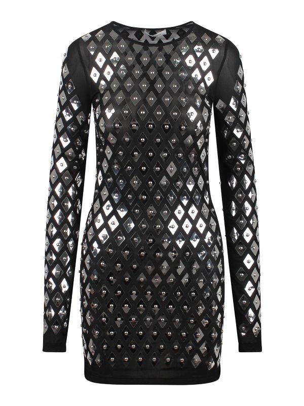 Rabanne Robe Courte - Noir