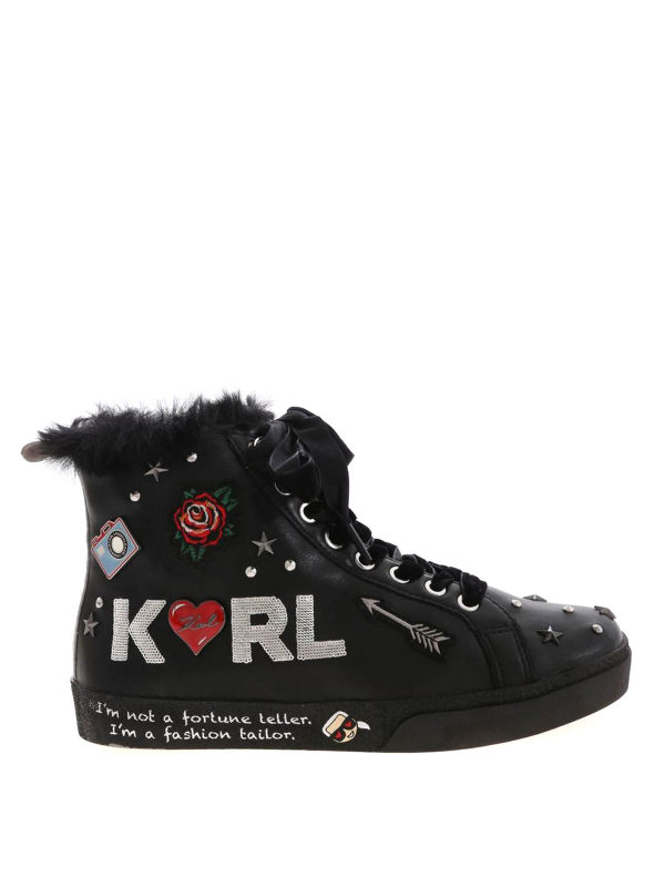 Karl Lagerfeld Baskets - Noir