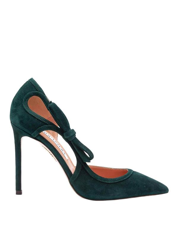 Aquazzura Chaussures À Talon - Vert