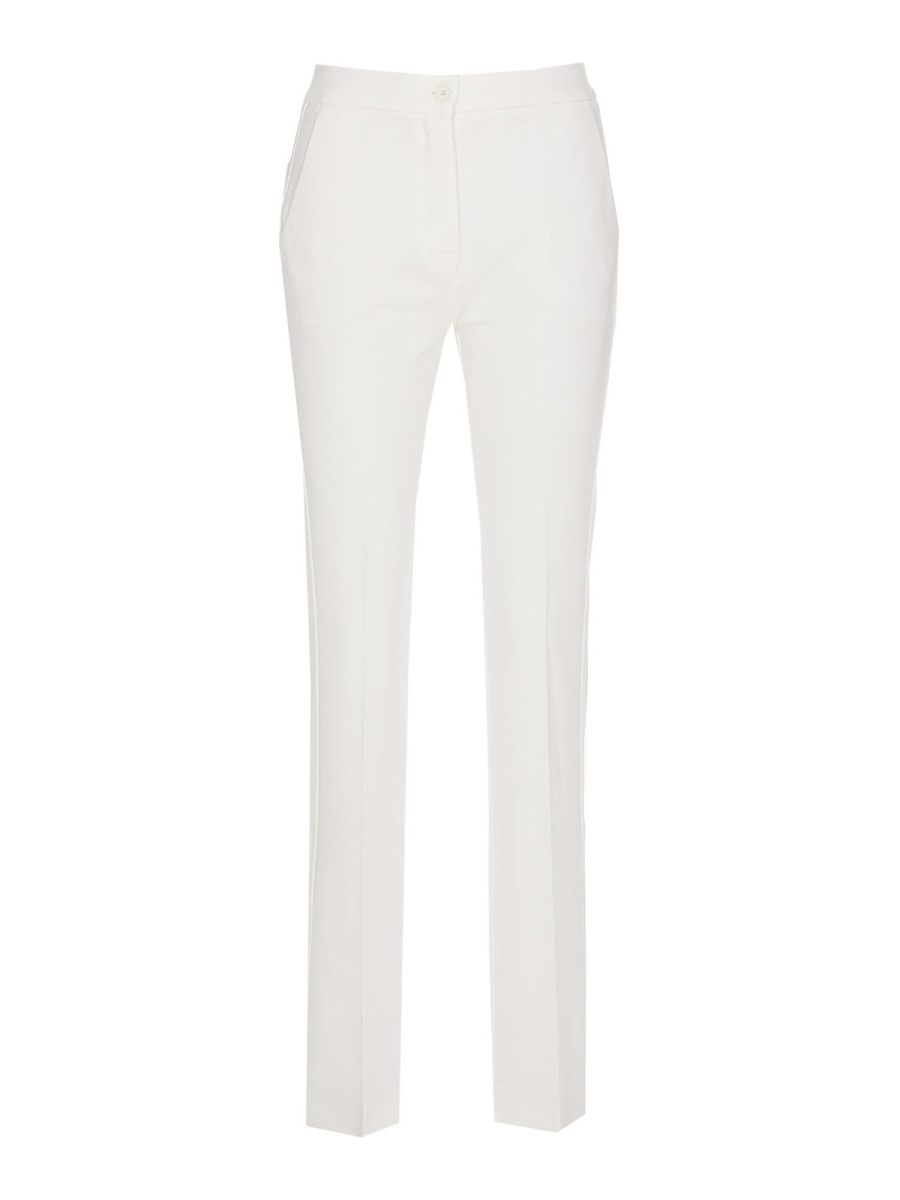 Pinko Pantalons Décontractés - Blanc