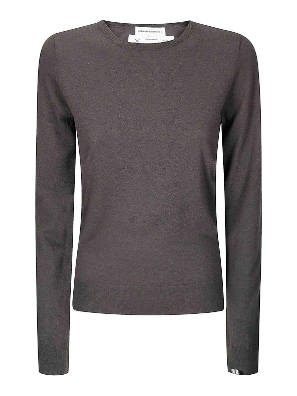 Extreme Cashmere Pull Col Bateau - Taup