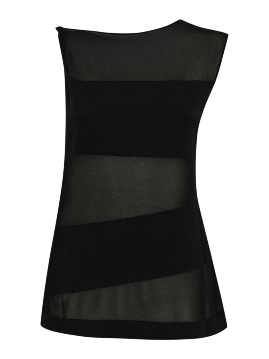 Liviana Conti Pull Col Rond - Noir