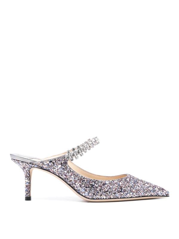 Jimmy Choo Mules - Argent