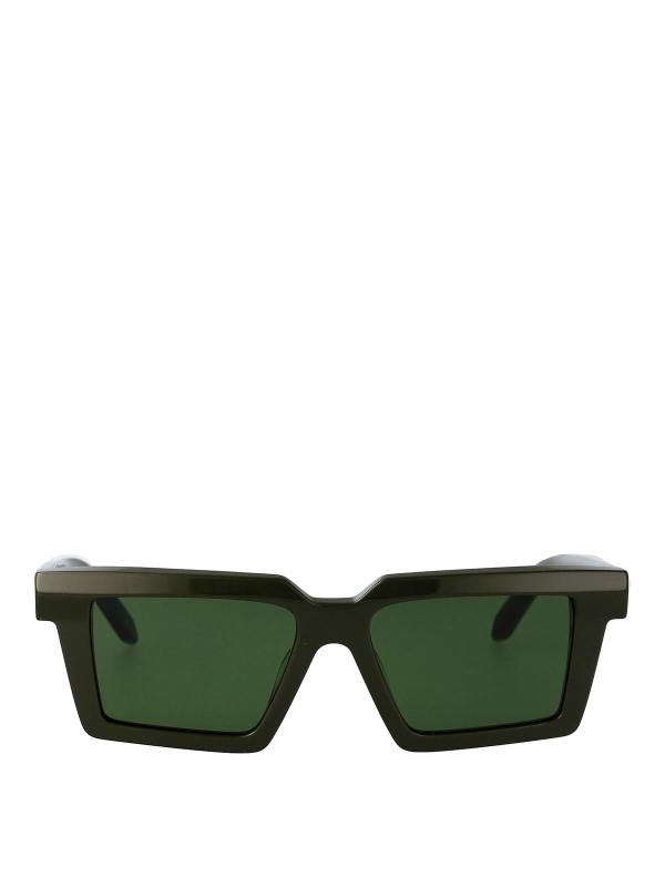 Off-White Lunettes De Soleil - Vert