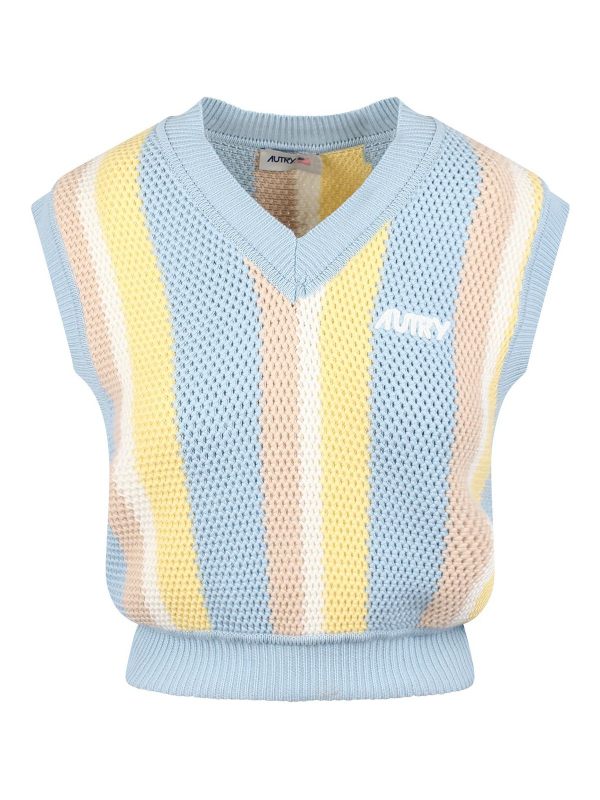 Autry Pull Col Bateau - Multicolore