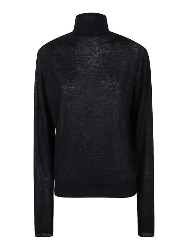 Extreme Cashmere Pull Col Rond - Noir