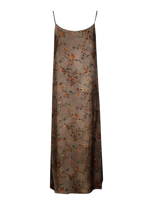 Uma Wang Robe Au Genou - Gris