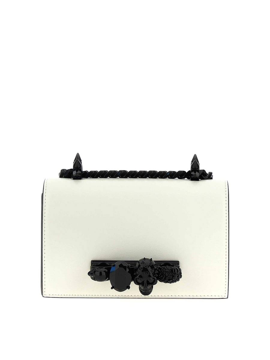 Alexander Mcqueen Sac Porté Épaule - Blanc