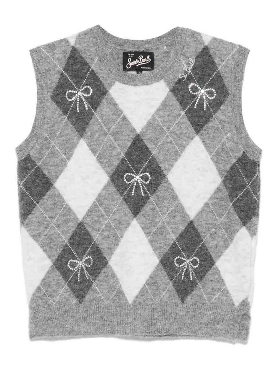 Mc2 Saint Barth Gilet - Gris