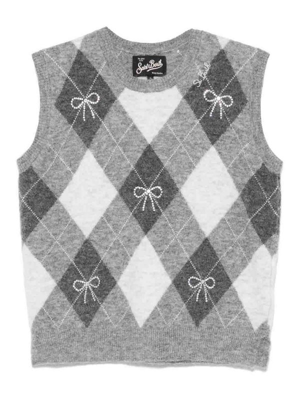 Mc2 Saint Barth Gilet - Gris