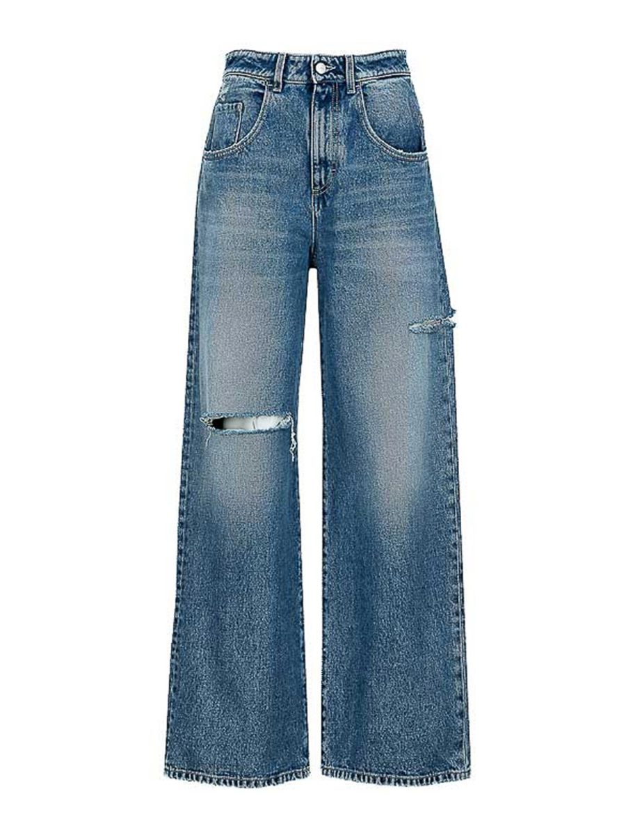 Icon Denim Jean Bootcut - Bleu