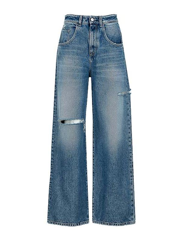 Icon Denim Jean Bootcut - Bleu