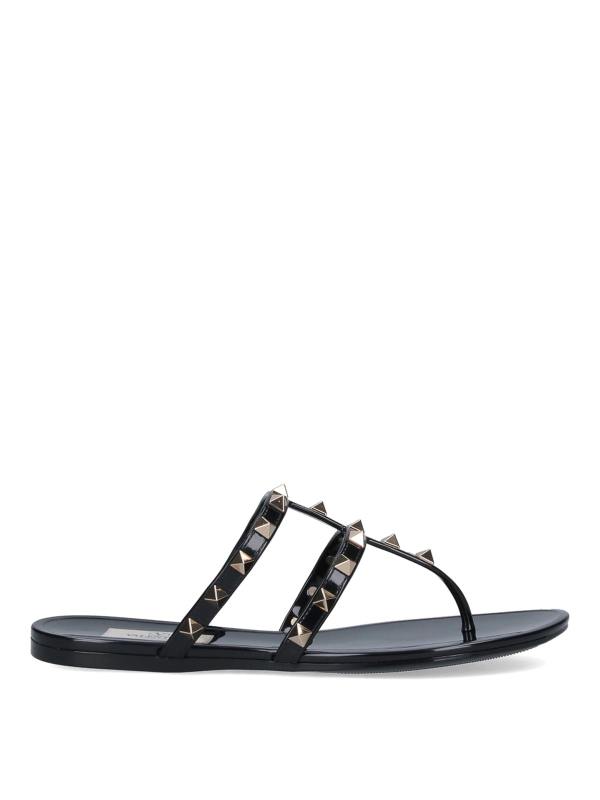 Valentino Garavani Sandales - Noir