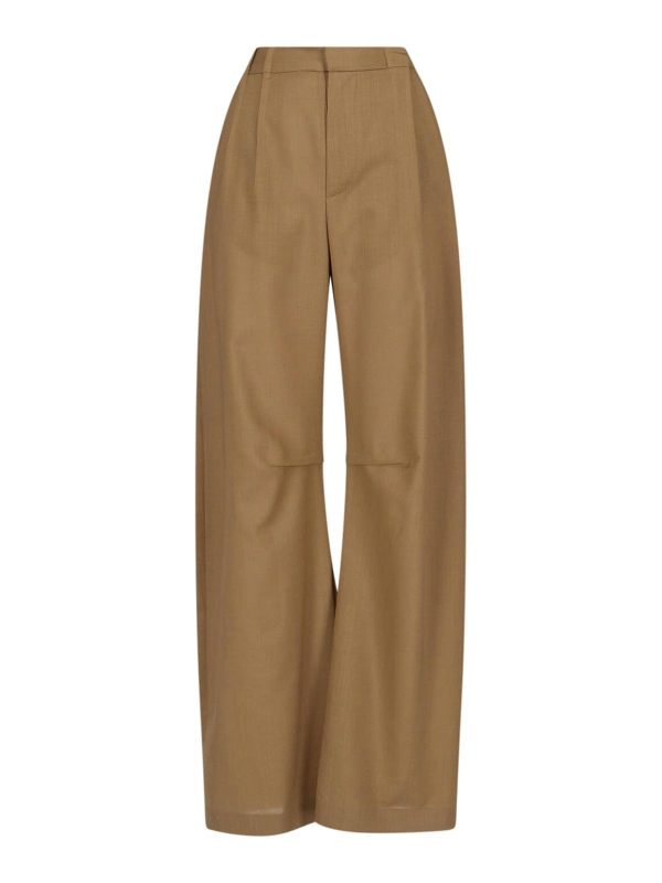 MM6 Maison Margiela Pantalons Décontractés - Marron