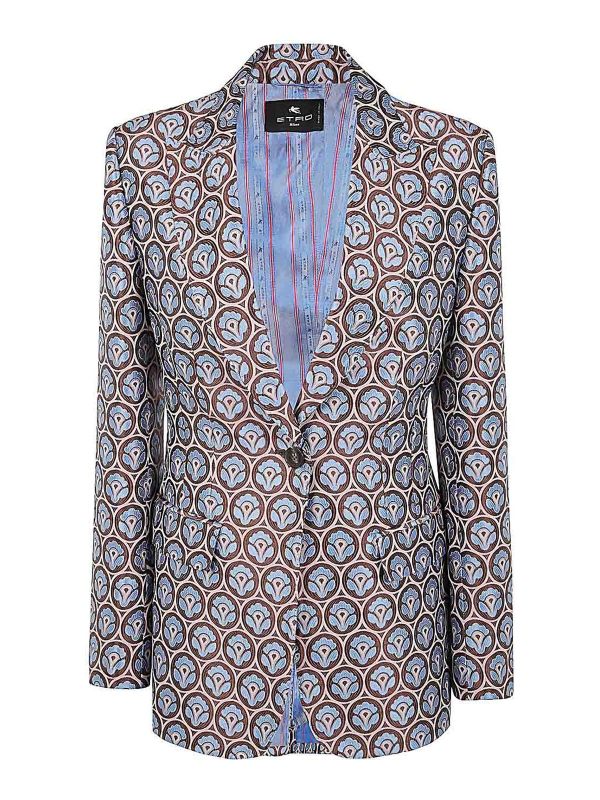 Etro Veste Casual - Bleu