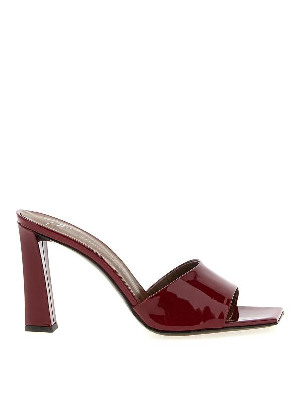 Giuseppe Zanotti Sandales - Rouge Brun
