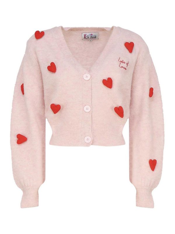 Mc2 Saint Barth Cardigan - Rouge