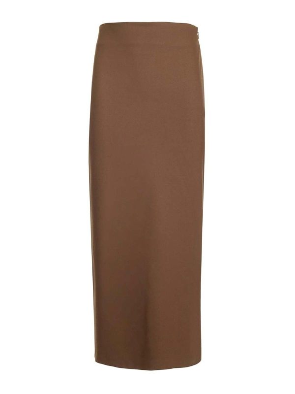 Loulou Studio Jupe Midi - Marron