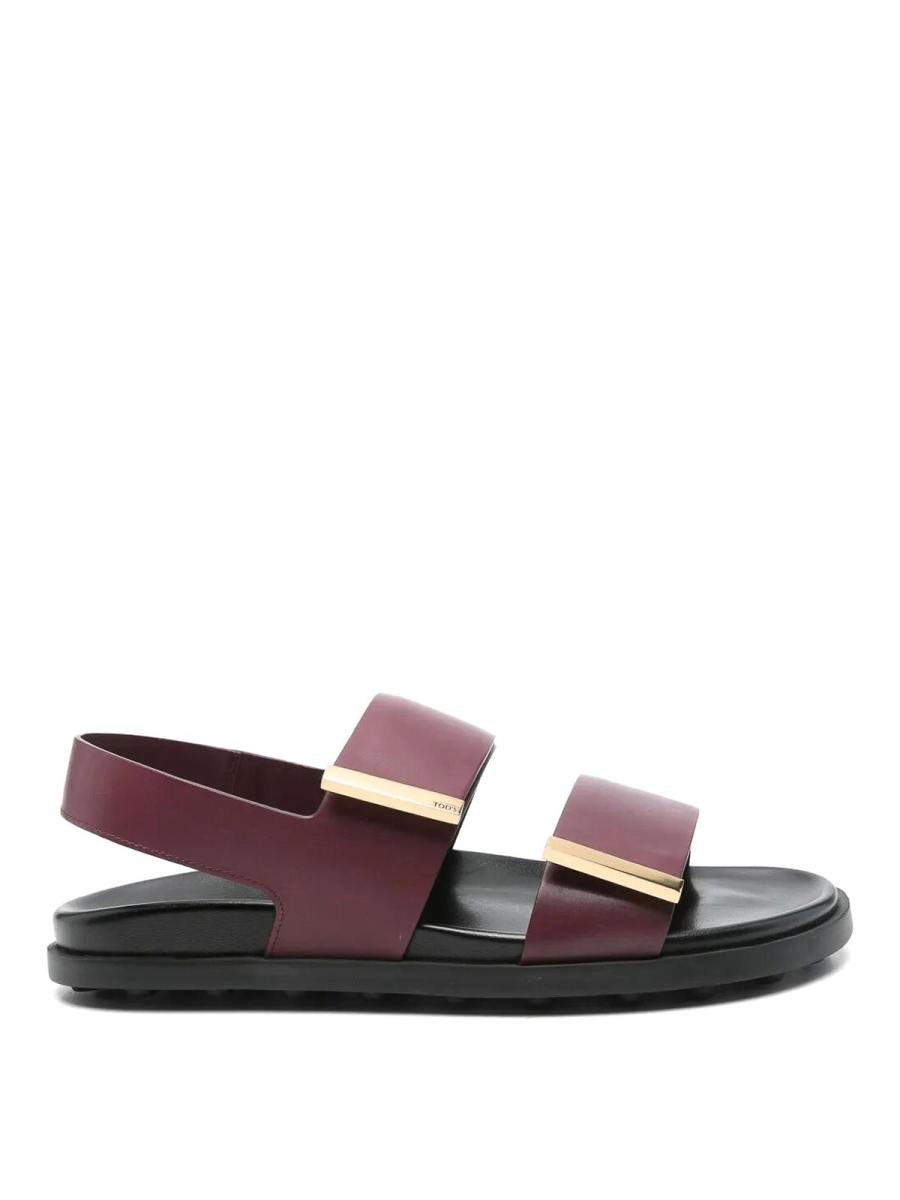 Tod's Sandales - Rouge Brun
