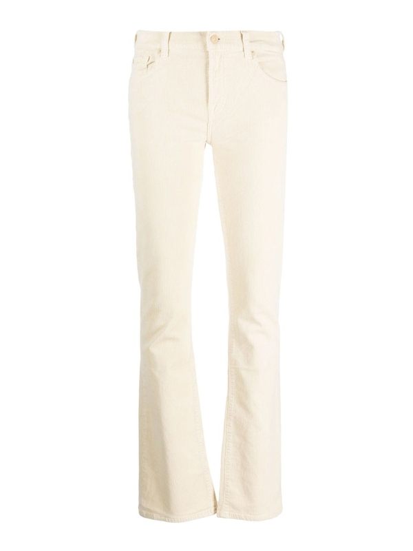 7 For All Mankind Jean Bootcut - Blanc