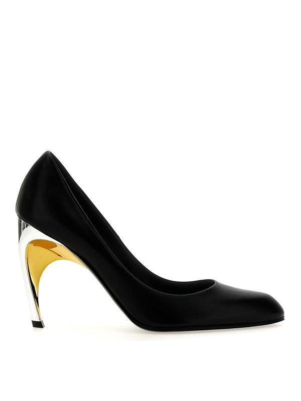Alexander Mcqueen Chaussures À Talon - Noir