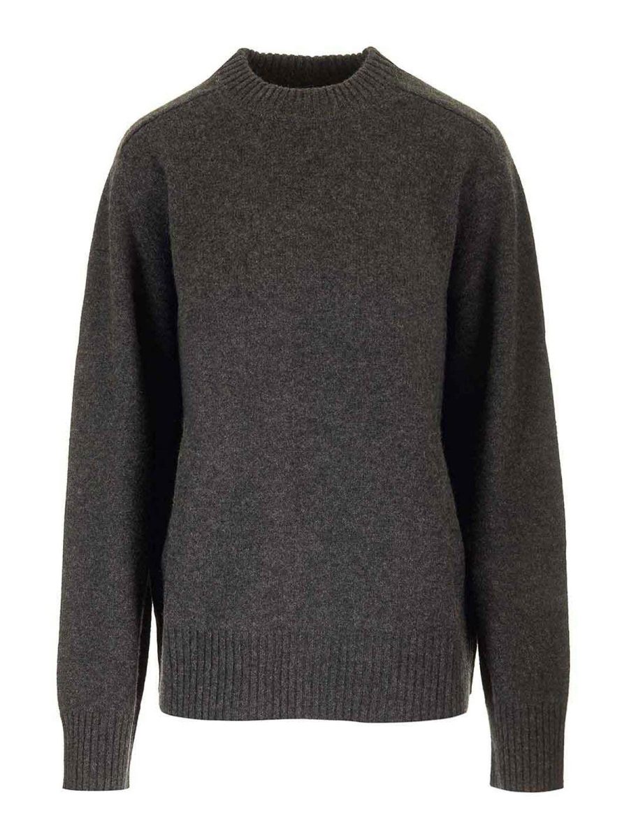 Loulou Studio Pull Col Rond - Gris