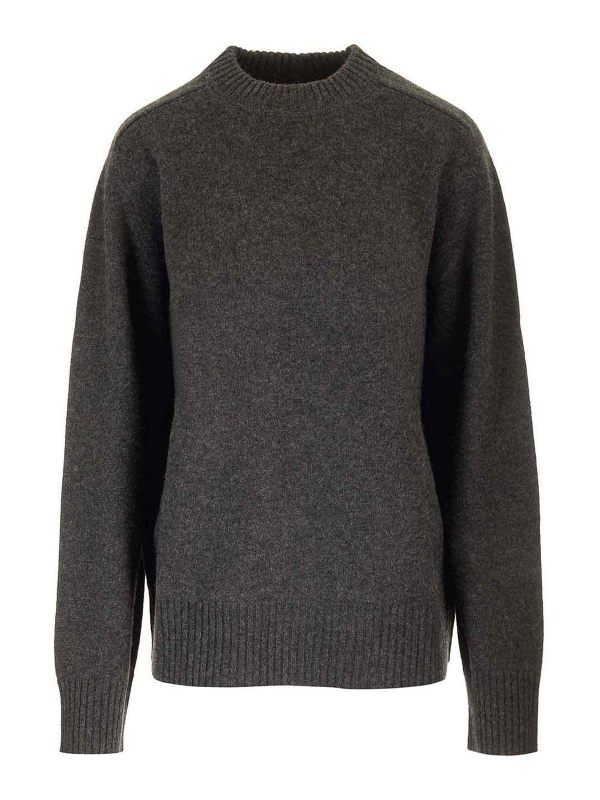 Loulou Studio Pull Col Rond - Gris