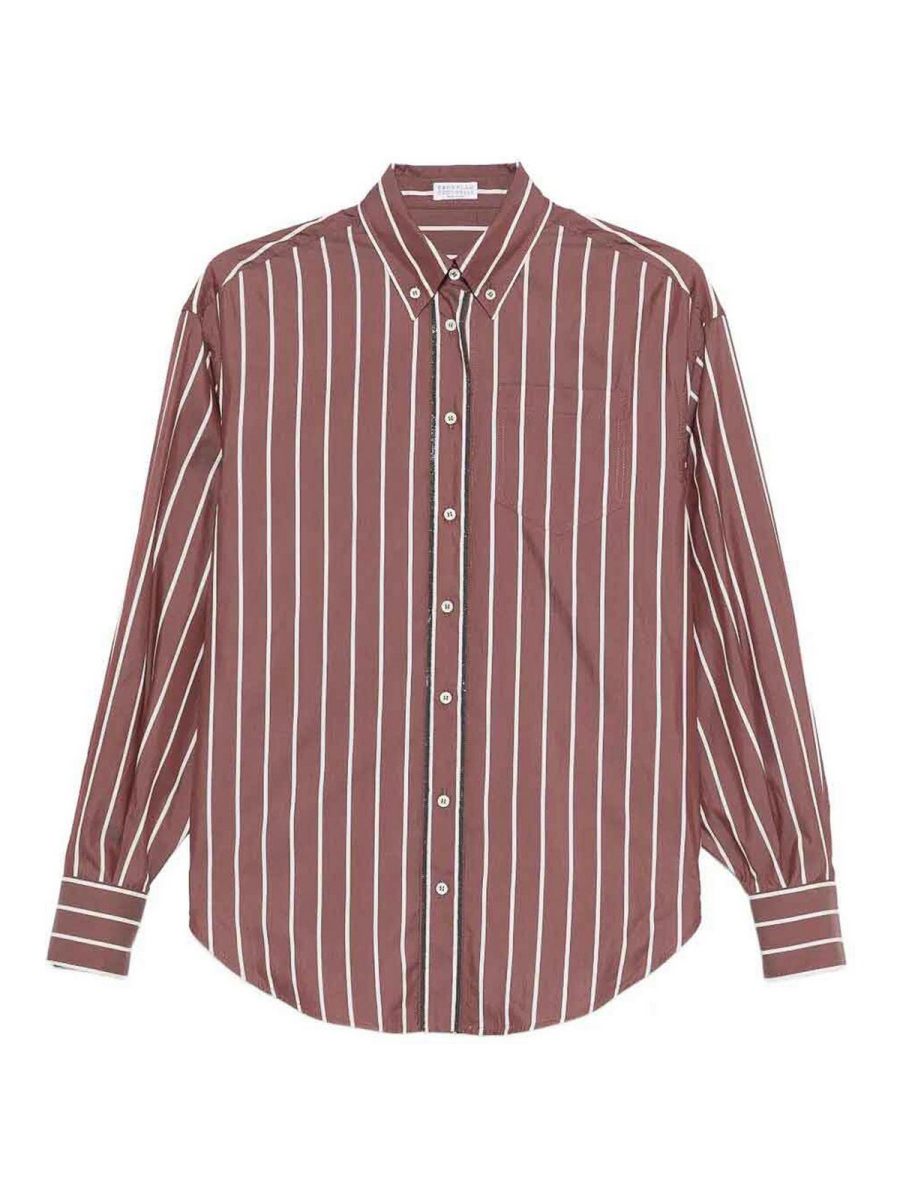 Brunello Cucinelli Chemise - Rouge