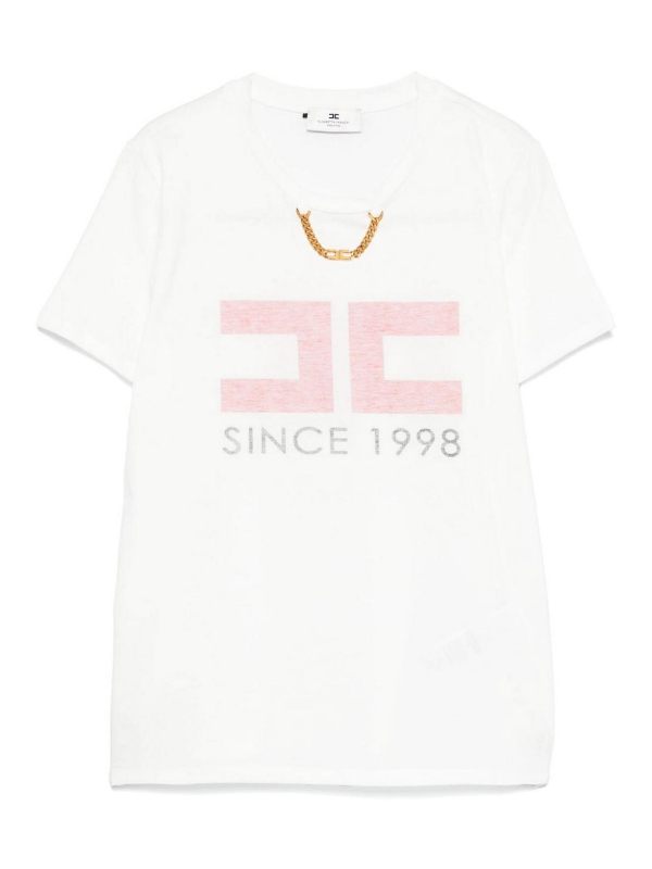 Elisabetta Franchi T-Shirt - Blanc