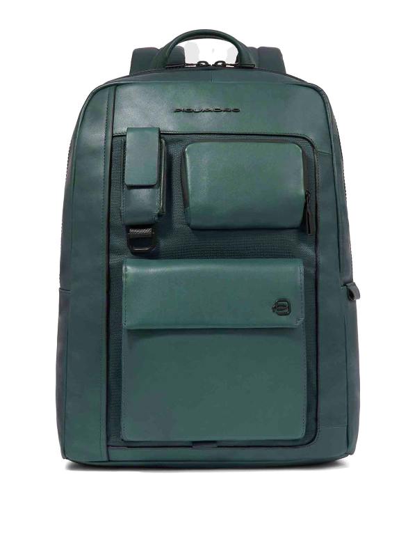 Piquadro Sac À Dos - Vert