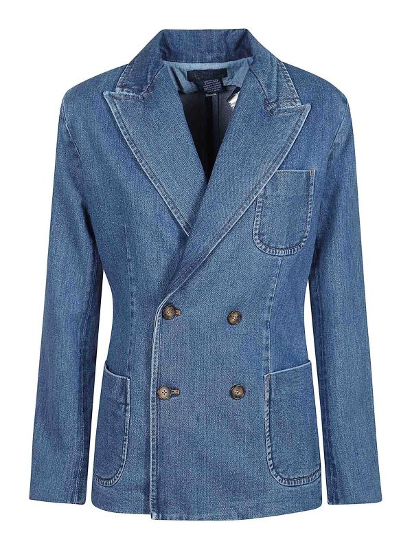 Polo Ralph Lauren Blazer - Foncé Délavé