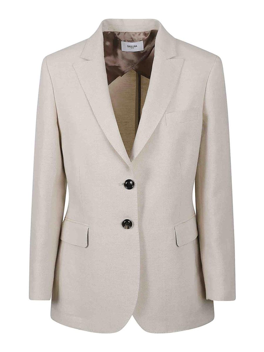 Saulina Veste Casual - Beige