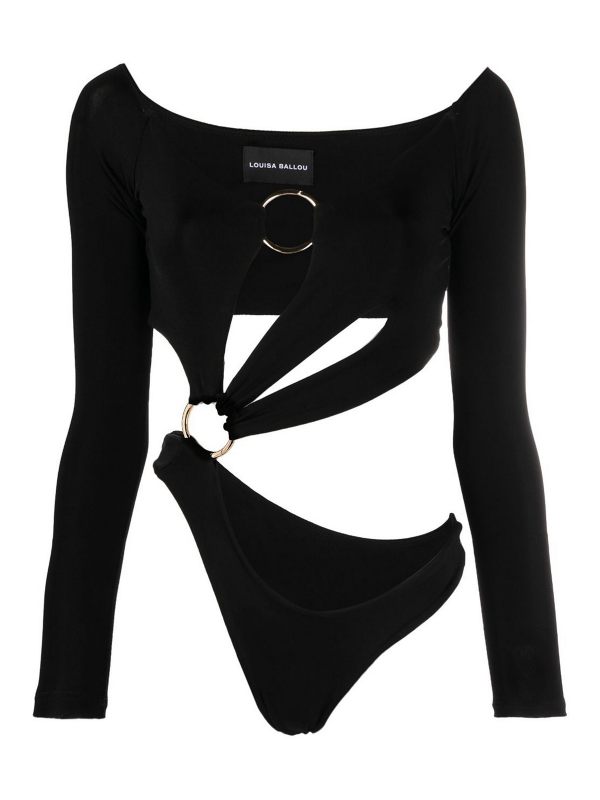 Louisa Ballou Top - Noir