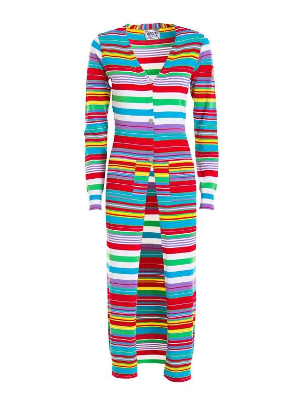 Moschino Pull Col Rond - Multicolore