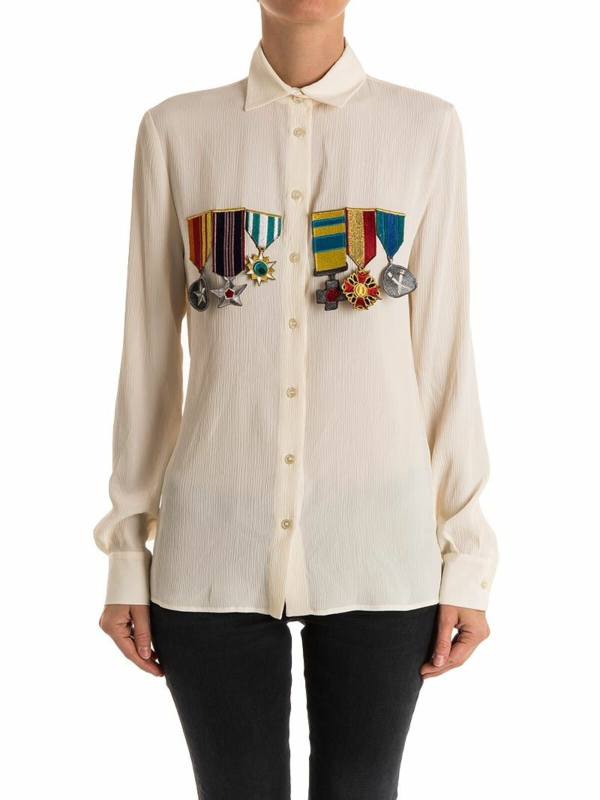 Stella Jean Chemise - Blanc