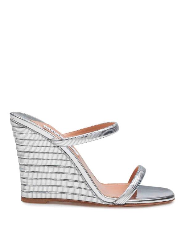 Aquazzura Sandales - Argent