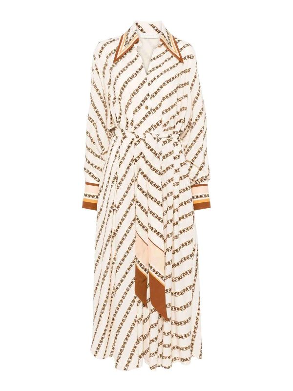 Zimmermann Robe Au Genou - Beige