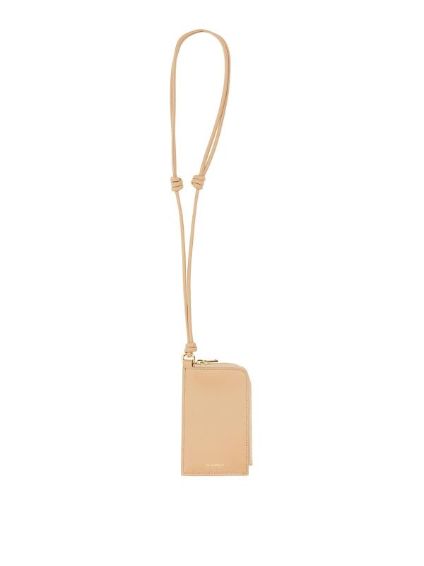 Jil Sander Portefeuilles - Rose Clair