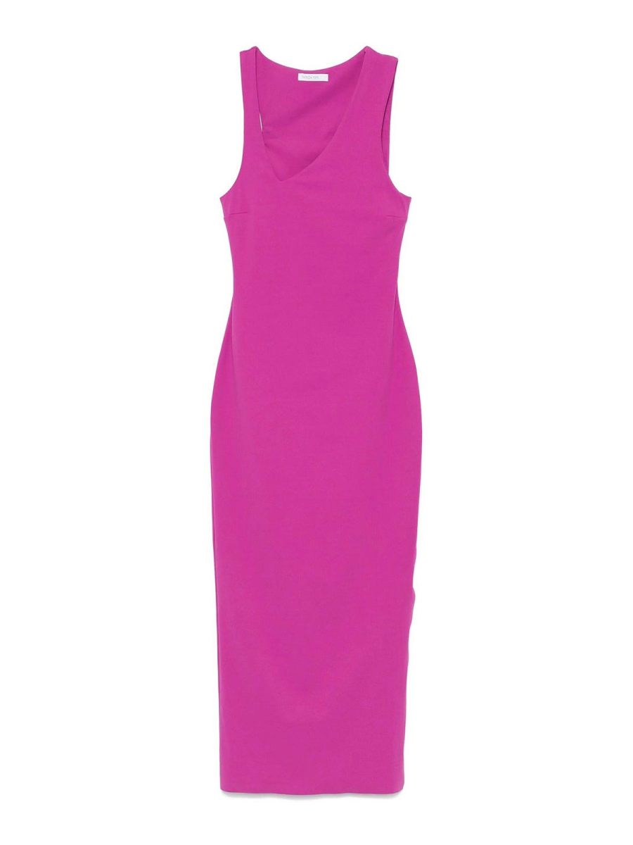 Patrizia Pepe Robe Au Genou - Violet
