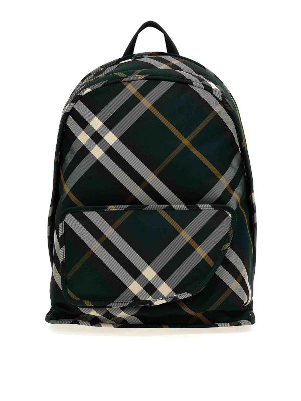 Burberry Sac À Dos - Vert